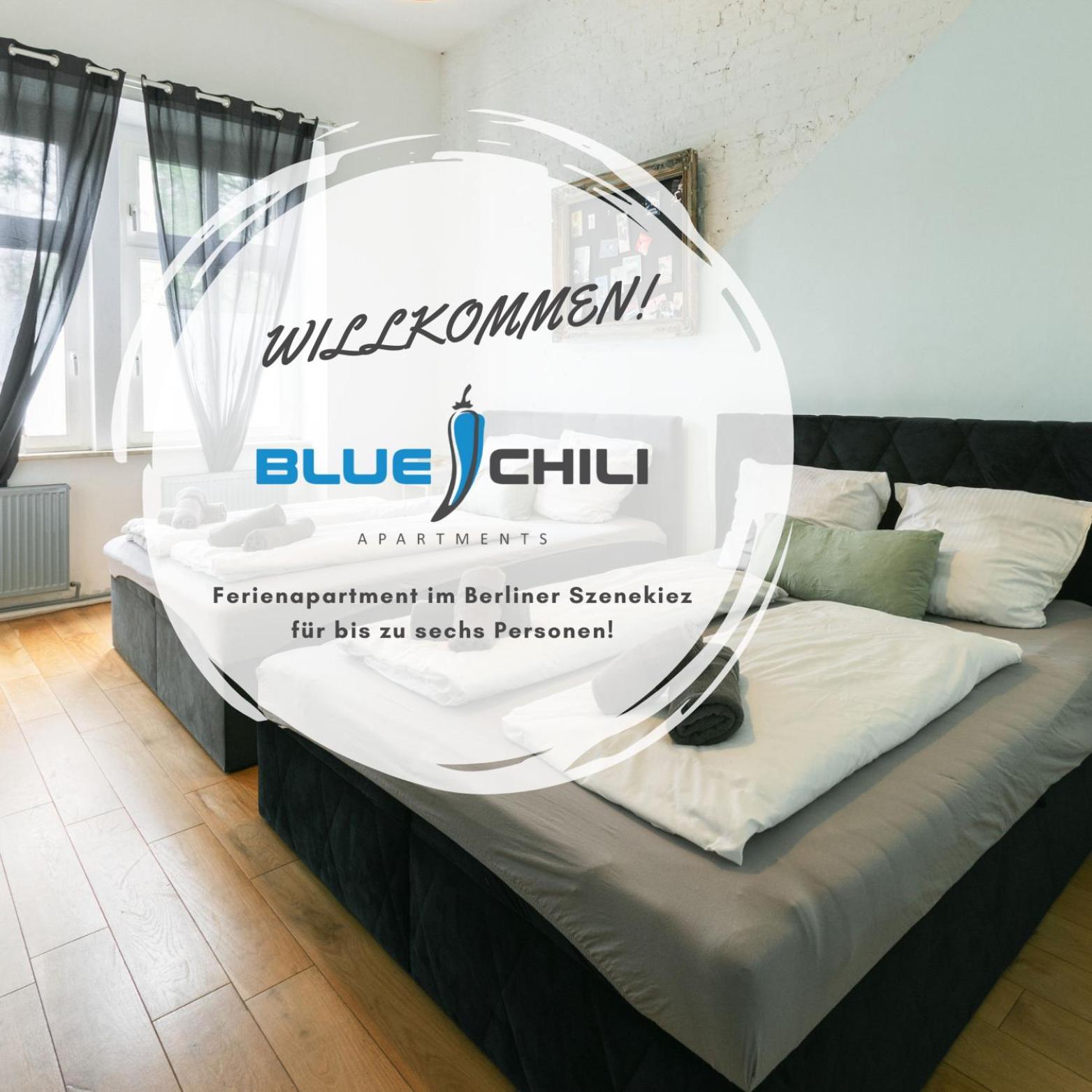 Blue Chili 30 - Industrial Chic Im Coolen Wedding - Bis 7 Personen Leilighet Berlin Eksteriør bilde